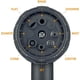 thumbnail image 3 of Heavy Duty Garden Hose Nozzle, 8 Adjustable Watering Spray Patterns for Plants, Lawn, Car Washing, Pets, 3 of 5