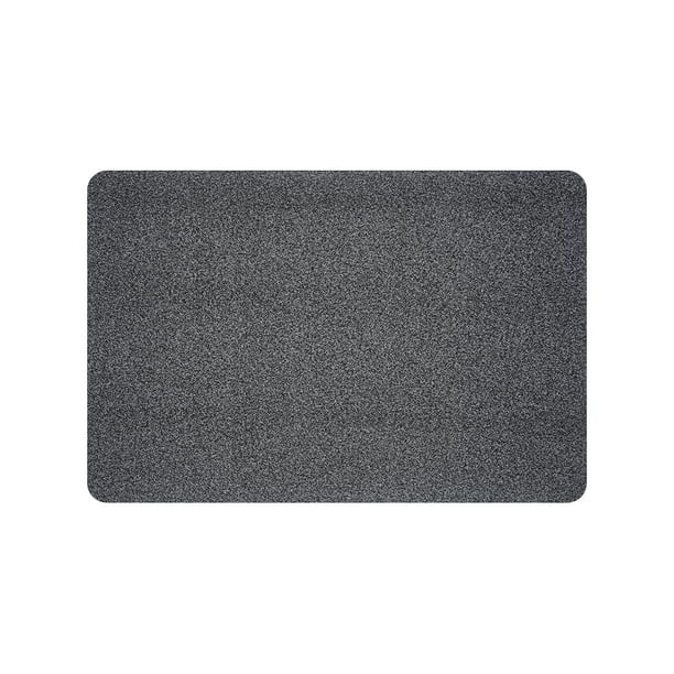 Advancent Felpudo absorbente de agua para interiores, alfombrillas de seguridad antideslizantes, al lado de la bañera, accesorios para oficina y Juegos de accesorios de baño Gris Advancent HA067310-01