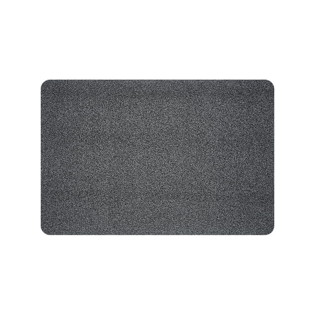 Kearding Alfombrillas rectangulares para pies, alfombrillas lavables absorbentes de agua para interiores, alfombrillas antideslizantes de seguridad para Juegos de accesorios de baño Gris Kearding HA067310-01