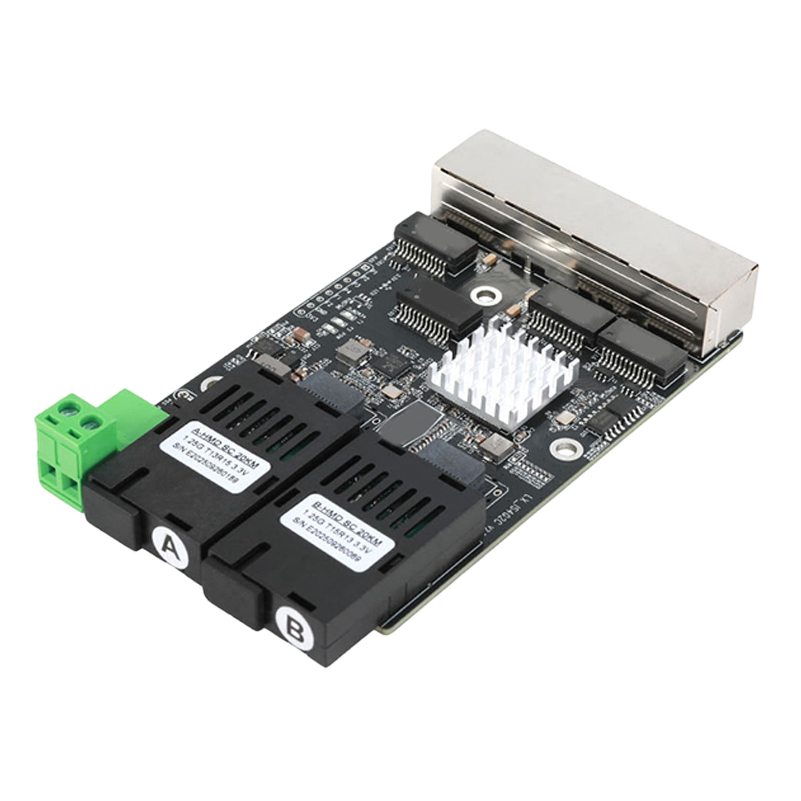 Heavy Duty 2 Light 4 Electric Port Gigabit Networking Switches With 5V To 36VDC Power Input
