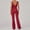 Red, variant on SKQIT Flare Workout Jumpsuits for Women One Piece Sleeveless Scrunch Butt Lifting Gym Bodysuit Sexy Backless Yoga Outfits