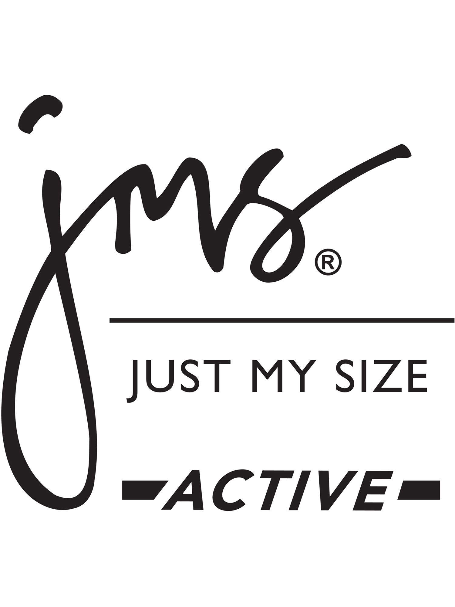 JMS by Hanes Women's Plus Active Colorblocked Performance Capri Leggings - image 2 of 3