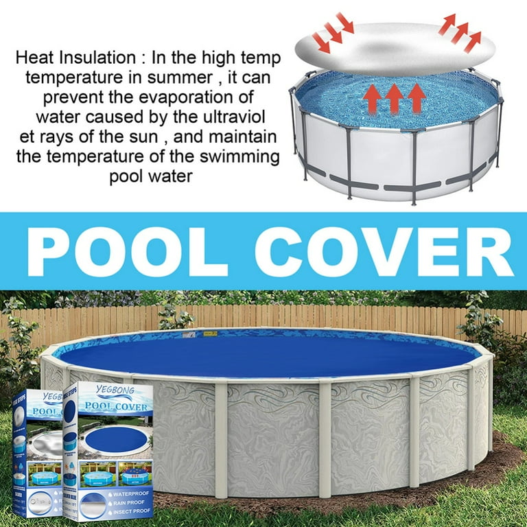 15 ft round solar pool cover walmart hotsell