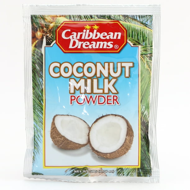 Caribbean Dreams Coconut Milk Dry 1 Box (10 Packs) X 50g or (1.76 OZ