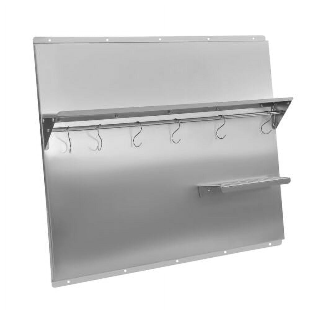 Backsplash Stainless Steel Kitchen Range Hood Wall Tile Shield 36" x 29.5"Silver