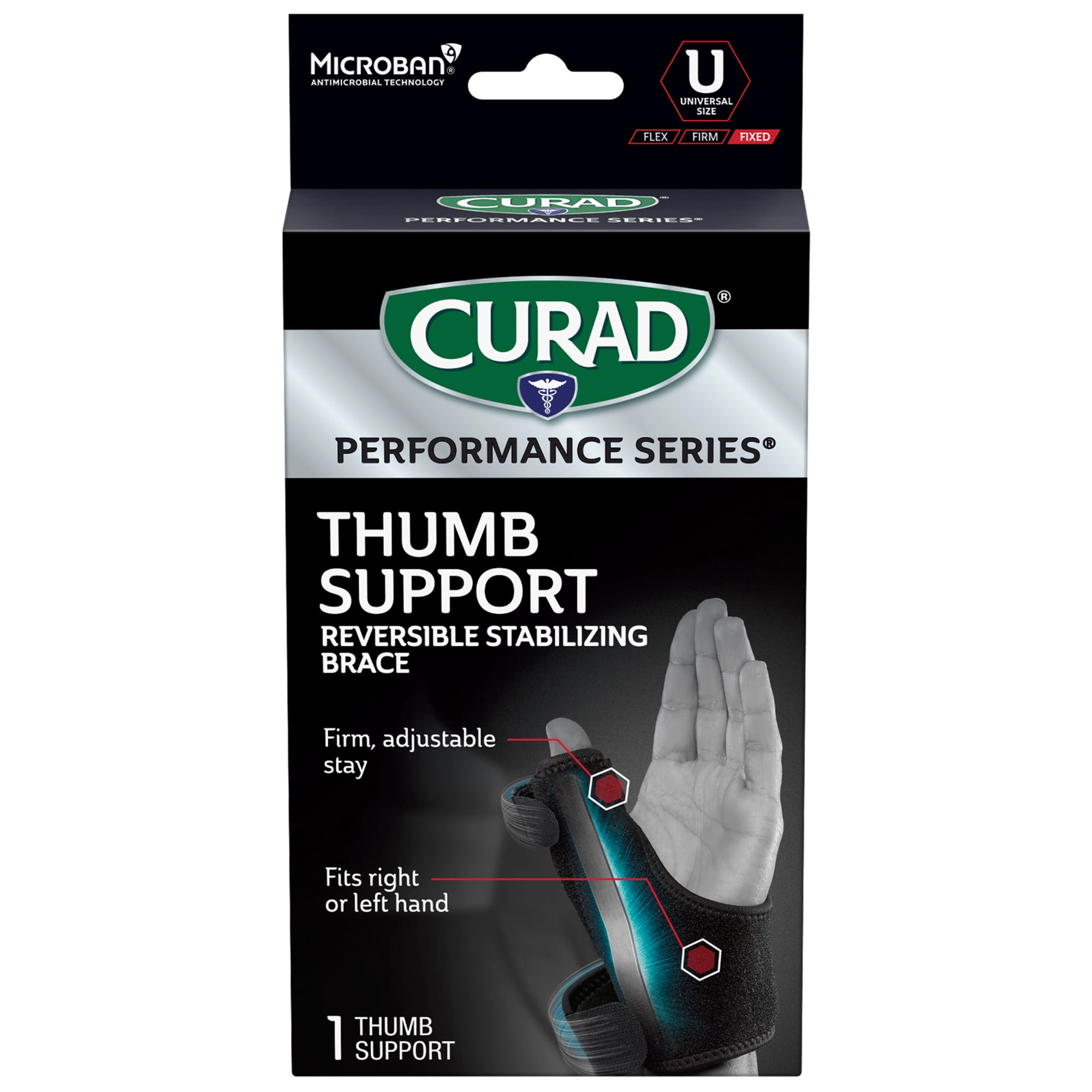 CURAD® Performance Series® Thumb Support, Reversible, Universal (4 Boxes of 1 Each)