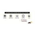 thumbnail image 3 of 11"/28CM Cast Iron Pan Splash Resistant Design Rust Proof Durable Construction Even Heat Distribution Healthy Cooking Essential for Indoor Outdoor Use Oven Safe, 3 of 9