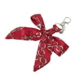 thumbnail image 5 of Unique Bargains 1 Pc Fashion Silk Ribbon Bow Bag Charm Bag Accessories Red, 5 of 5