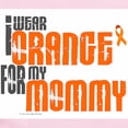 thumbnail image 2 of CafePress - I Wear Orange For My Mommy 6 Body Suit - Long Sleeve Cotton Baby Bodysuit, 2 of 4
