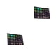 thumbnail image 2 of Injueey Pegatinas transparentes con patrón múltiple Hermoso accesorio de bricolaje Calcomanías para diario Multiusos para hacer tarjetas caricatura 2 2piezas, 2 of 6