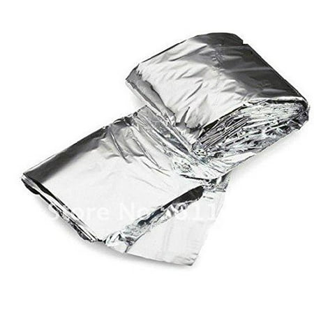 Science Purchase Emergency Thermal Blankets 5 Pack Size Of Each Open Blanket 54 Inches X 84