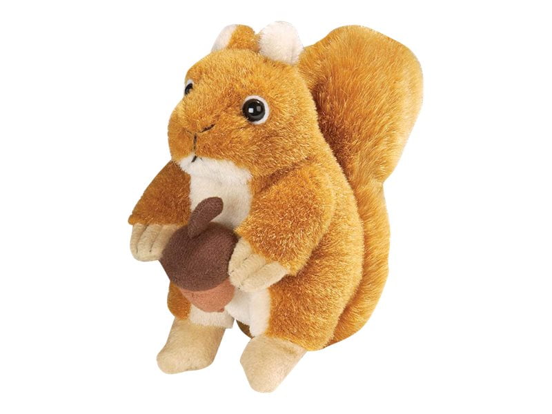 Wild Republic Audubon Red Squirrel Stuffed Animal 5 in