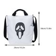 thumbnail image 2 of Bolso de mano de lona unisex bolso con asa superior de gran capacidad regalo novedoso de Halloween, 2 of 8
