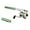 Green, variant on Joernso 1.4M Pocket Collapsible Outdoor Fishing Rod Mini Pen Shape Pole with Reel Wheel