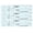Blue Safety, variant on ABC Compact Size Checks, 3-On-A-Page with Side-Tear Vouchers (Blue Safety, 250)
