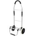 thumbnail image 5 of 40L Heavy Duty Foldable Shopping Cart for Laundry, Groceries, Travel, Beach, Camping & Picnic - Oxford Waterproof Liner, 1 Main + 4 Side Pockets, Silent Wheels, Black, 5 of 9