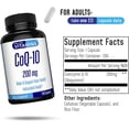 thumbnail image 3 of We Like Vitamins CoQ10 Supplement 200 mg Coenzyme Q10 Antioxidant 200 Capsules, 3 of 7