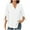 White, variant on MIXUE Womens Tops Autumn Winter Solid Color V Neck Long Sleeve Loose Casual Basic T-shirts Sportswear,White,L
