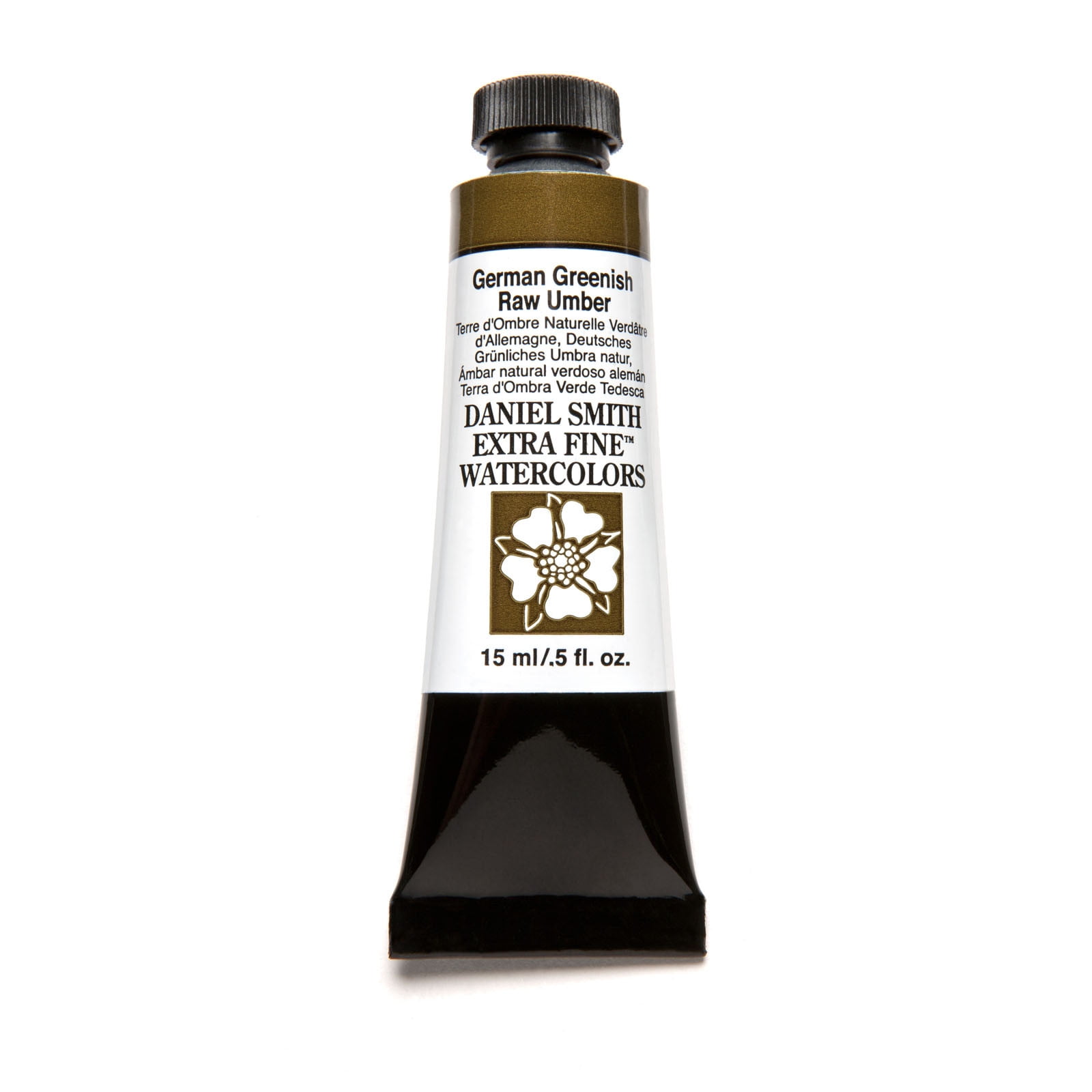Daniel Smith Extra Fine Watercolor, 15 ml, German Greenish Raw Umber