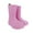 C, variant on Solid Rain Boots Toddler Children Soft Pull On Rainboots Boys Girls Classic Water Shoes Baby Anti Slip Garden Boots