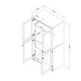 thumbnail image 3 of South Shore Hopedale 4-Door Storage Armoire, 3 of 8