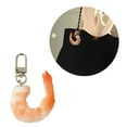 thumbnail image 2 of Imitation Shrimp Keychain Cute Bag Pendant Trendy PVC Shrimp Keychain Pendant Portable Shrimp Keyring Ornament, 2 of 8