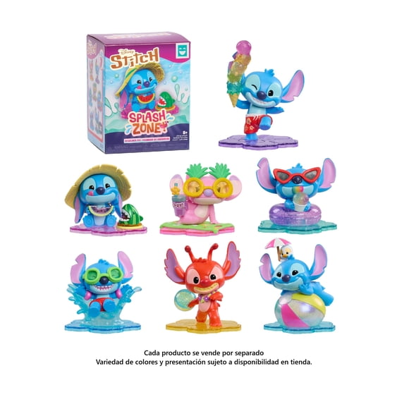 Figura Coleccionable Happy Haul Stitch Fiesta en la Alberca Varios Modelos 1 Pieza