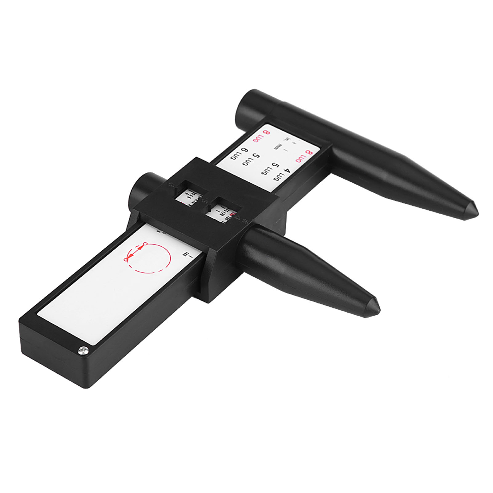 Spptty Wheel Rim Gauge, Accurate Measurement Wheel Ruler, For Car For