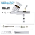 thumbnail image 3 of Master Airbrush Multi-purpose Gravity Feed Dual-action Airbrush Kit with 6 Foot Hose and a Powerful 1/5hp Single Piston Quiet Air Compressor, 3 of 5