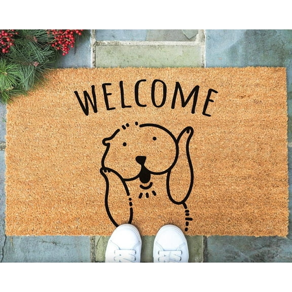 Funny Welcome Otter Doormat Welcome Doormat Entryway Rugs for Halloween Fall Indoor and Outdoor Home Decor 16x24 Inch