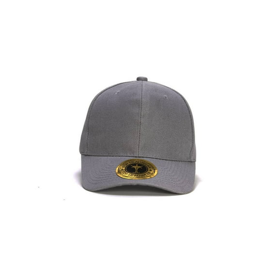 Top Headwear Hook & Loop Adjustable Cap - Light Grey