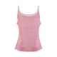 thumbnail image 3 of Txlixc Camisola para mujer, cuello en V con purpurina para adultos, sin mangas, sin espalda, con correa de espagueti para mujer Txlixc  Estilo de ocio, 3 of 9
