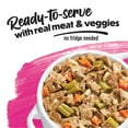 thumbnail image 6 of (6 pack) Purina Beneful Dog Food Freshly Prepared Meals Beef and Chicken Medley with Green Beans Carrots and Wild Rice, 6 of 15