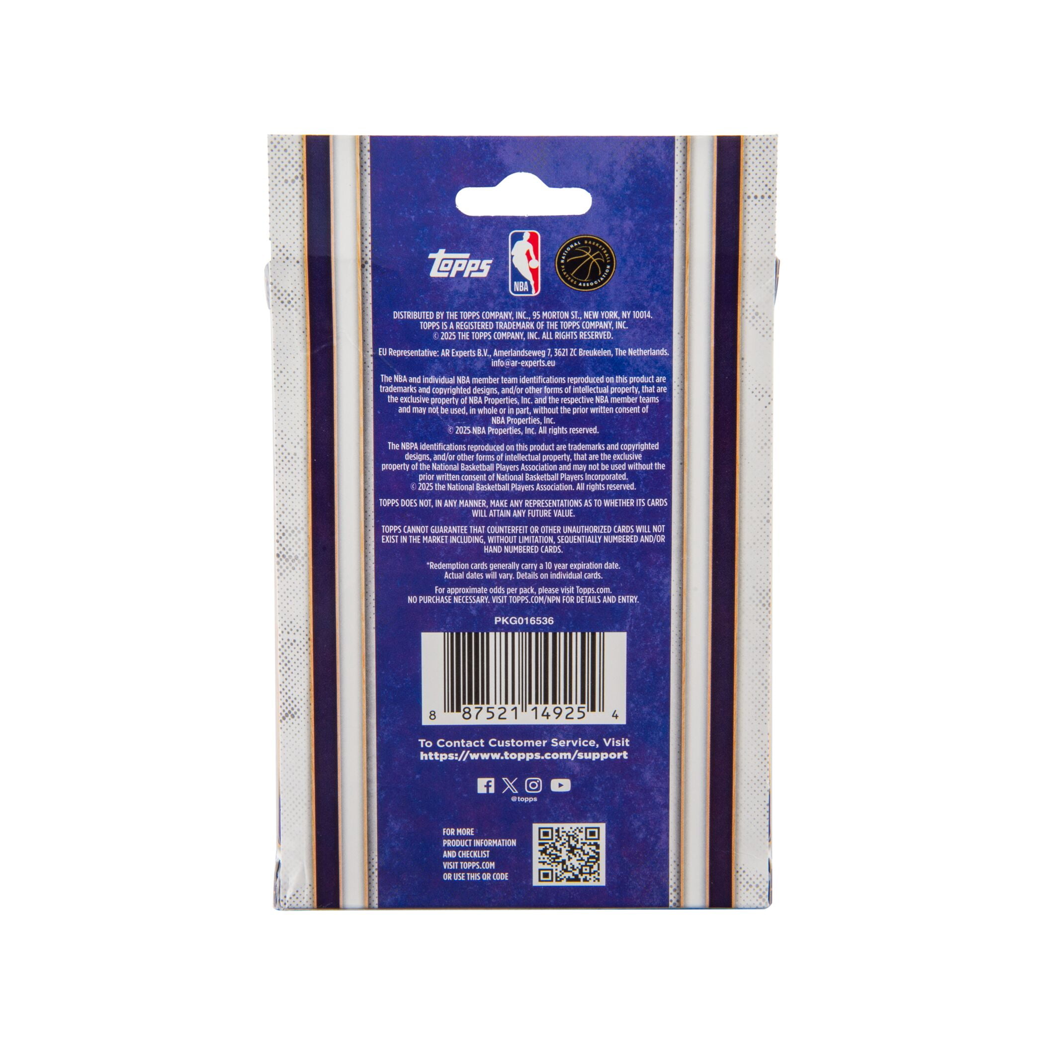 2025-26 Topps Flagship Basketball Trading Cards Hanger Box