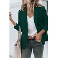 thumbnail image 2 of Womens Casual Blazers Open Front Long Sleeve Work Office Jackets Blazer, 2 of 10