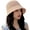 Pink, variant on CoCoMangos Crochet Slouchy Bucket Hat Handmade Knit Floral Summer Sun Cap Stretchy Breathable Hollow Out Hats for Women Beach