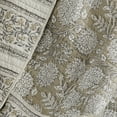thumbnail image 6 of Levtex Home - Adare Taupe - Throw - Bordered Floral - Taupe, Grey and Cream -Quilted Throw (50x60in.) - Cotton, 6 of 6