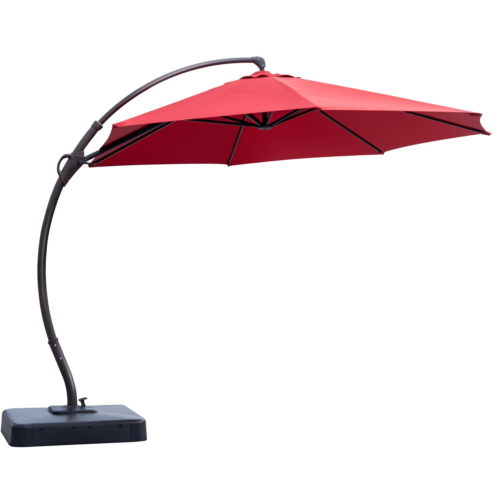 LAUSAINT HOME Outdoor Patio Umbrellas, 12FT Outdoor Umbrella with Base