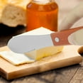 thumbnail image 2 of Cuchillos de cocina anchos del esparcidor del acero inoxidable para el queso de la mantequilla de los bocadillos, 2 of 3