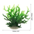 thumbnail image 2 of Unique Bargains 1 Pcs Colorful Coral Reef Decor Mini Faux Coral Decor for Aquarium Decorations Green 16.5x14.8cm, 2 of 6