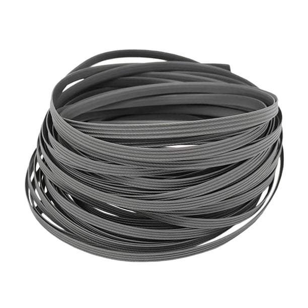Kit de reparación de mimbre de 36,5 metros (120 pies) para tejer cestas, ideal para sofás, sillones reclinables y mesas de centro. Gris