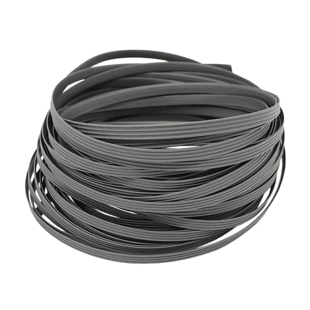 Kit de reparación de mimbre de 36,5 m (), kit de tejido de cestas, suministros para proyectos de manualidades, decoración, material de tejido Gris