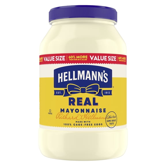 Hellmann's Real Mayonnaise, Sandwich Spread Condiments, 48 oz Jar​