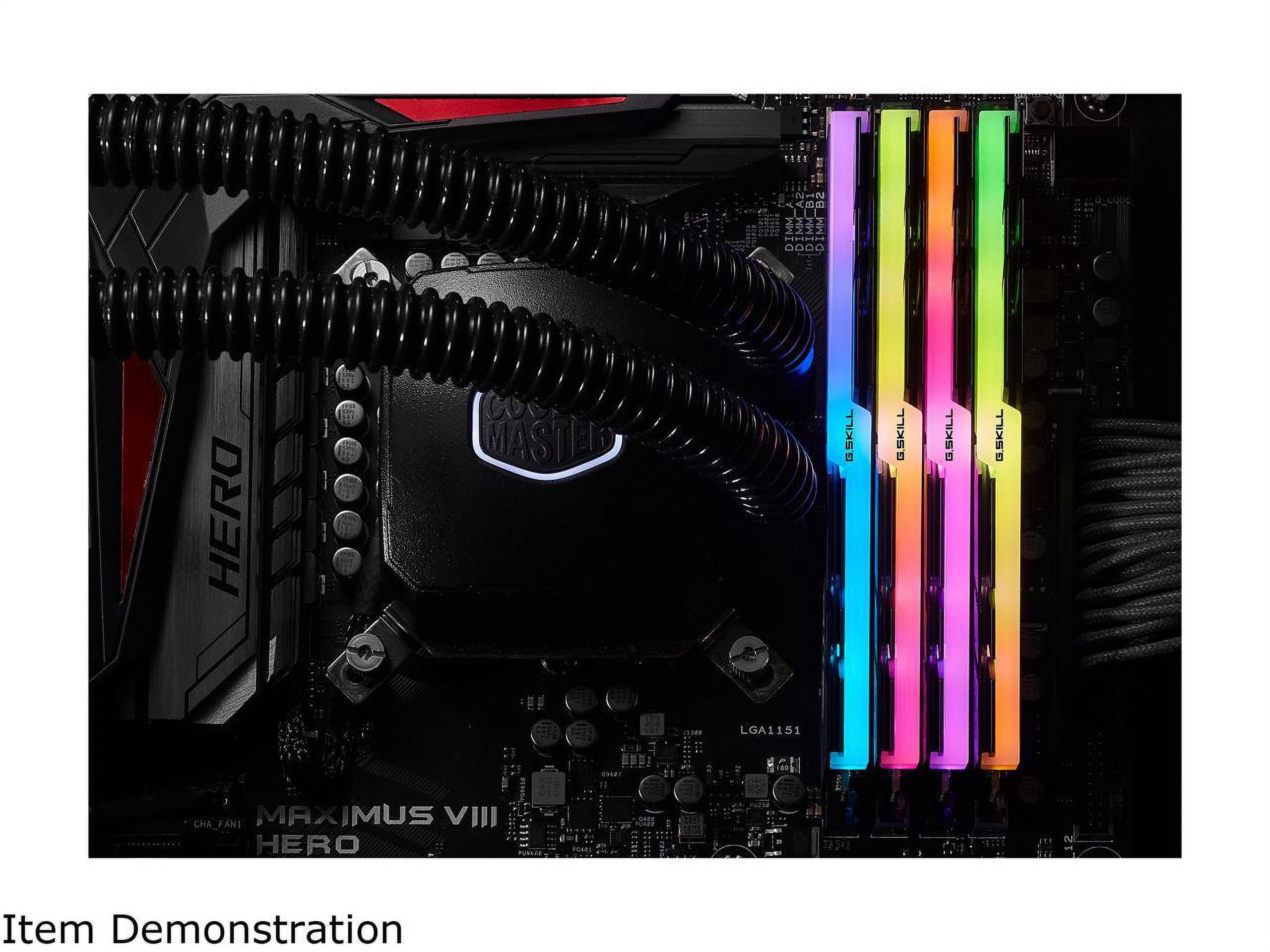 G.Skill F4-3600C18Q-64GTZR TridentZ RGB Series 64GB 288-Pin DDR4