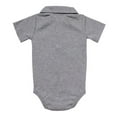 thumbnail image 3 of ameIAEA Newborn Infant Baby Boy Girl Clothes Button Down Collared Shirt Romper Short Sleeve Jumpsuit, 3 of 7