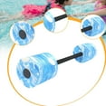thumbnail image 3 of Vsenkes Aquatic Dumbbell Versatile Water Workout Training Tool Exercise Swim Barbell Blue, 3 of 4