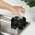 Shebeky Kitchen Sink Glass Rinser High Pressure Powerful Spraying Jets HandsFree Operation 360