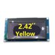 thumbnail image 1 of Módulo OLED Pantallas LCD 2,42 pulgadas Injueey Pantalla LED Electrónica Amarillo 4 pines, 1 of 6