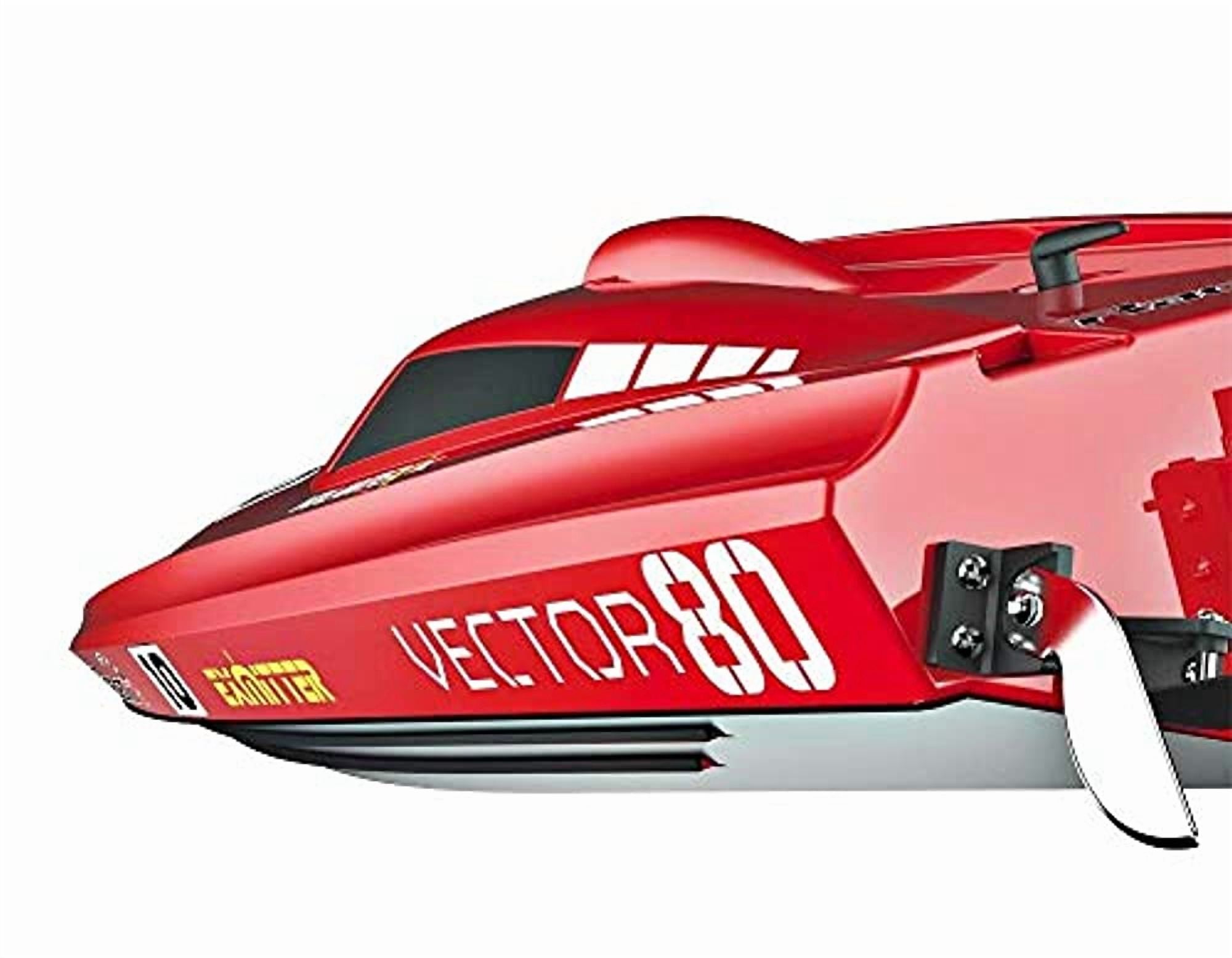 FMTStore 2 4Ghz Radio Control Control Vector 80 cm Super High Speed Race Boat ABS Unibody RC ARTR w ESC Brushless Motor v798 1