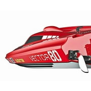 FMTStore 2 4Ghz Radio Control Control Vector 80 cm Super High Speed Race Boat ABS Unibody RC ARTR w ESC Brushless Motor v798 1